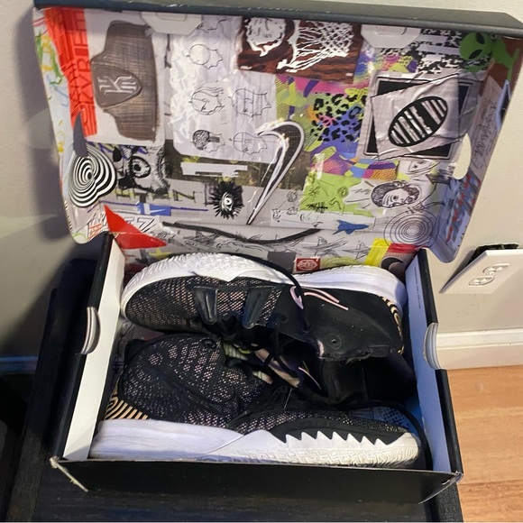 Nike kyrie 7 kobe tribute black high basketball shoes - Picture 1 of 5